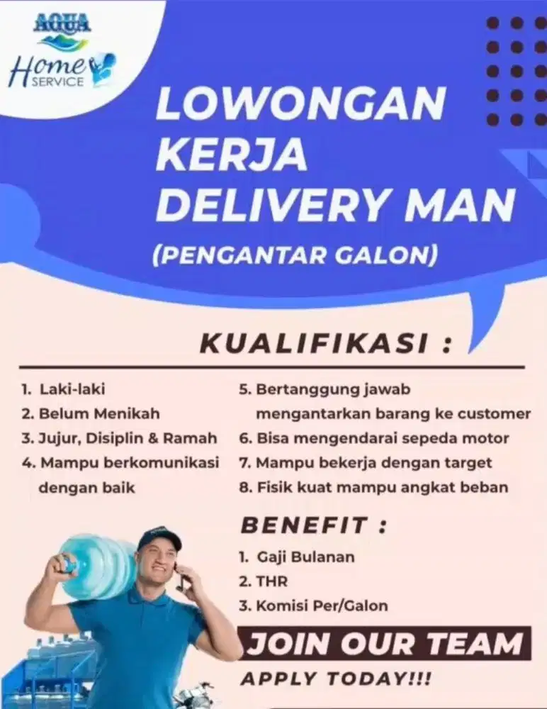 Delivery Man (Pengantar Galon)