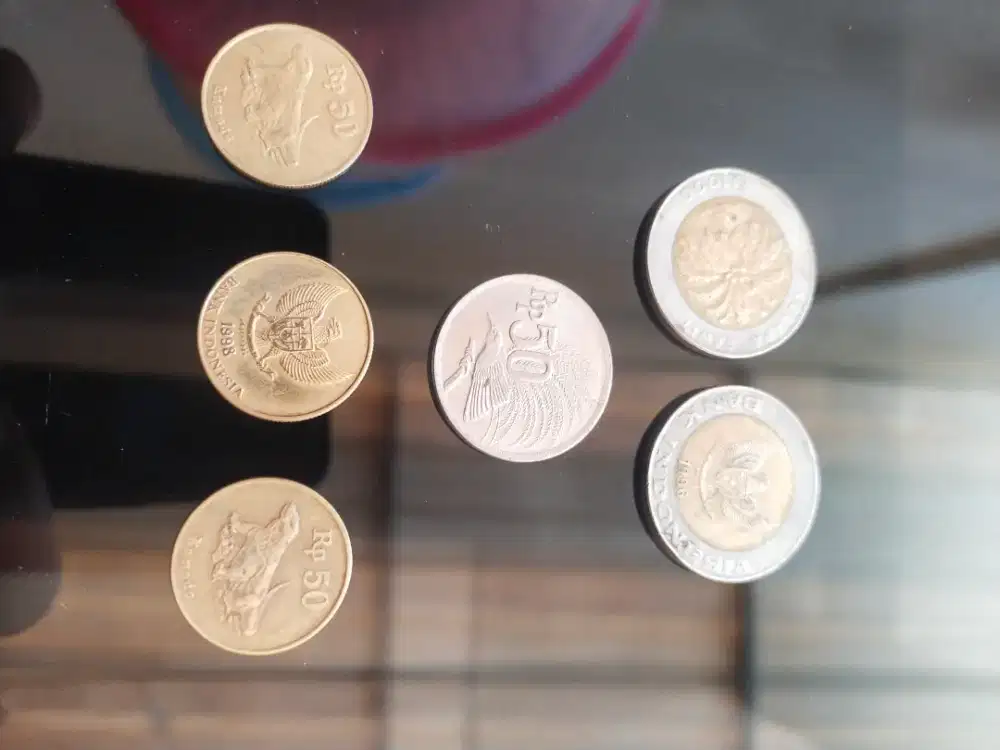 Uang koin rupiah