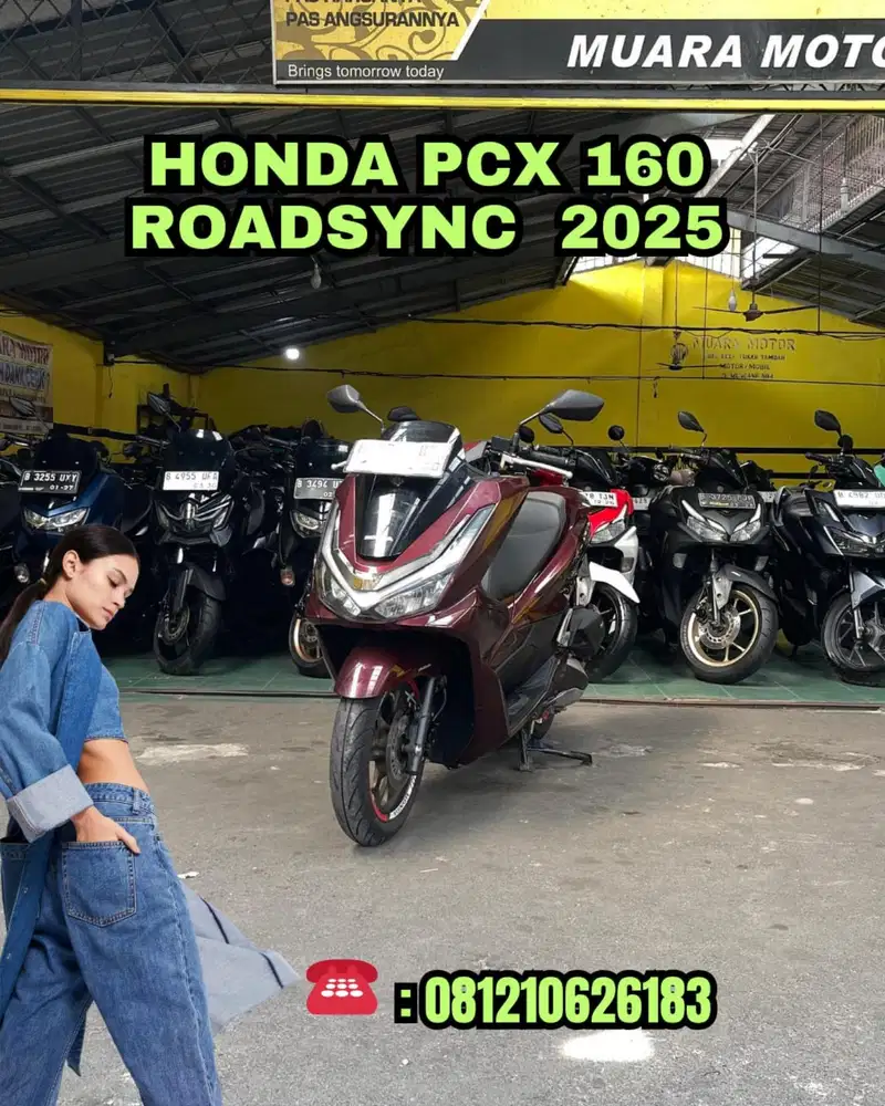 Honda PCX 160 ROADSYNK  TAHUN 2025 CASH CREDIT