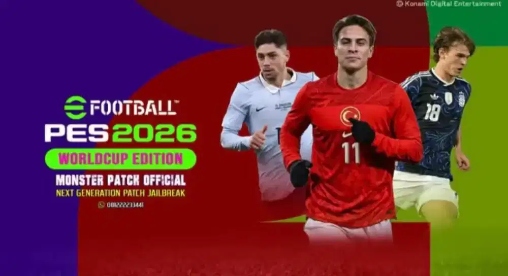Pes 2026 worldcup Monster patch untuk ps4