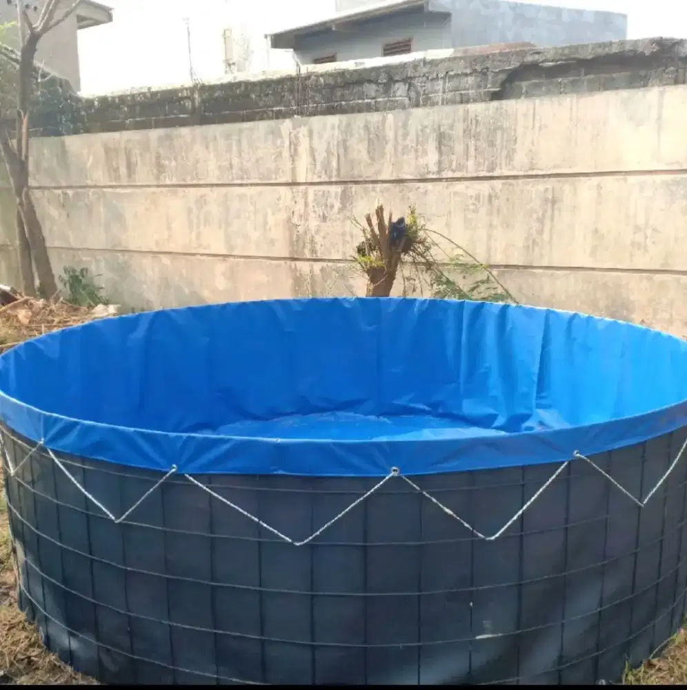 Kolam Terpal Unggulan Bioflok