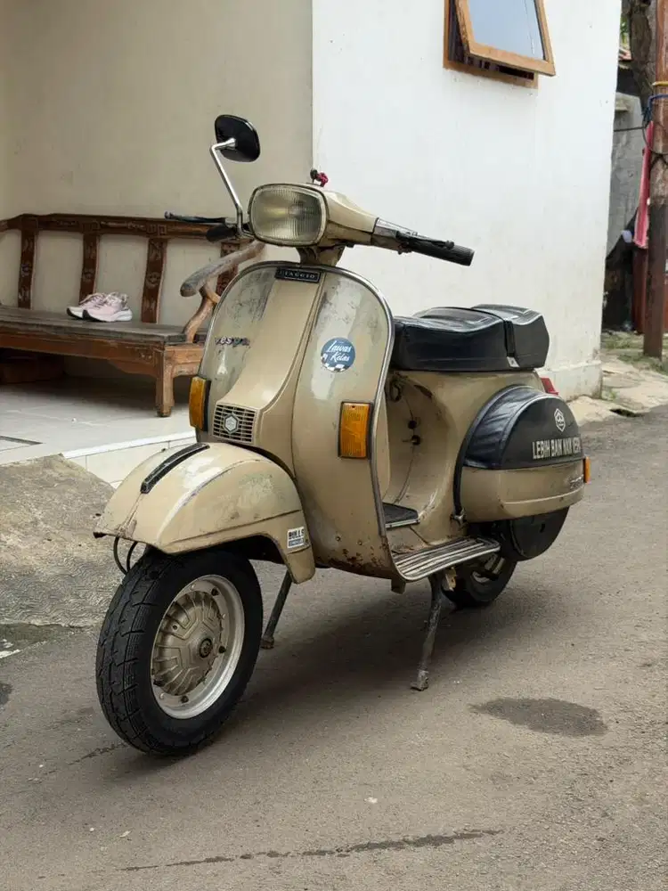 VESPA PX ORIGINAL PAINT MILO COKLAT MUDA
