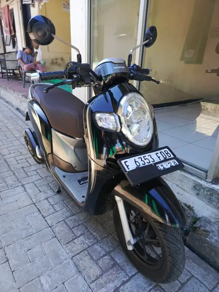 Bisa cicilan, Scoopy donat ESP 2018 hitam manis