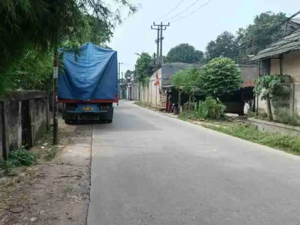 tanah darat harga murah siap bangun, bebas banjir di pangkalan 4 cikiwul, bantar gebang, bekasi