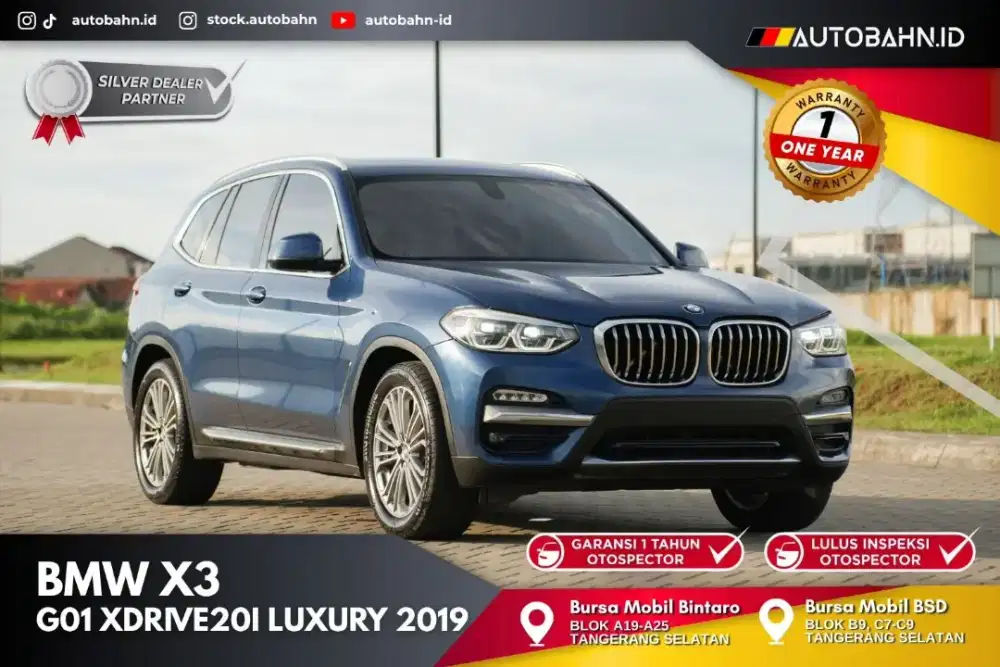 ODO LOW ANTIK! BMW X3 xDrive20i Luxury G01 2019