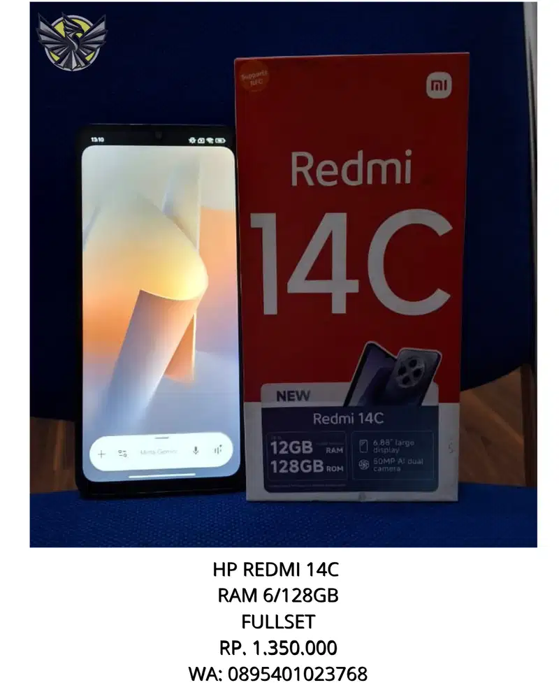 HP REDMI 14C | RAM 6/128GB