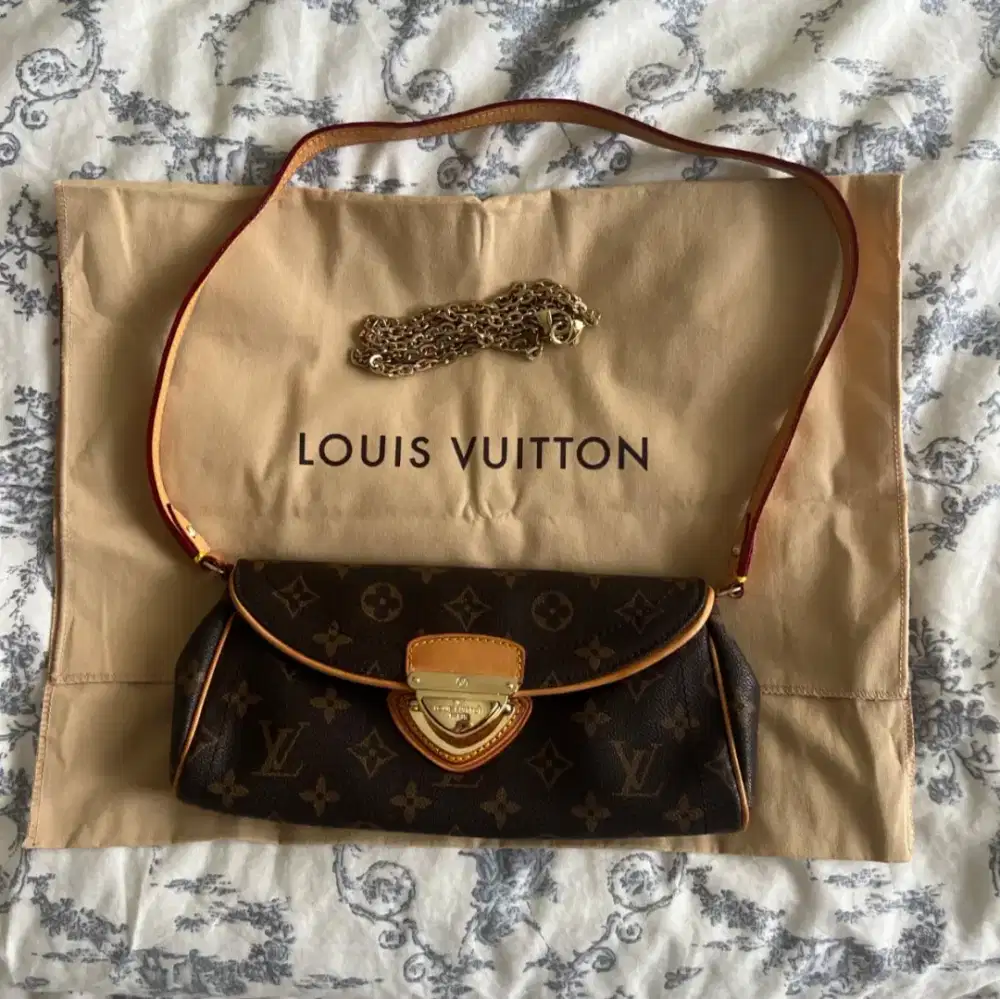 Tas LV Pochette Beverly bag mini Monogram Louis Vuitton authentic