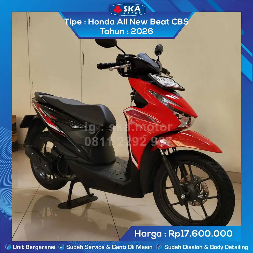 Honda All New Beat CBS Tahun 2026