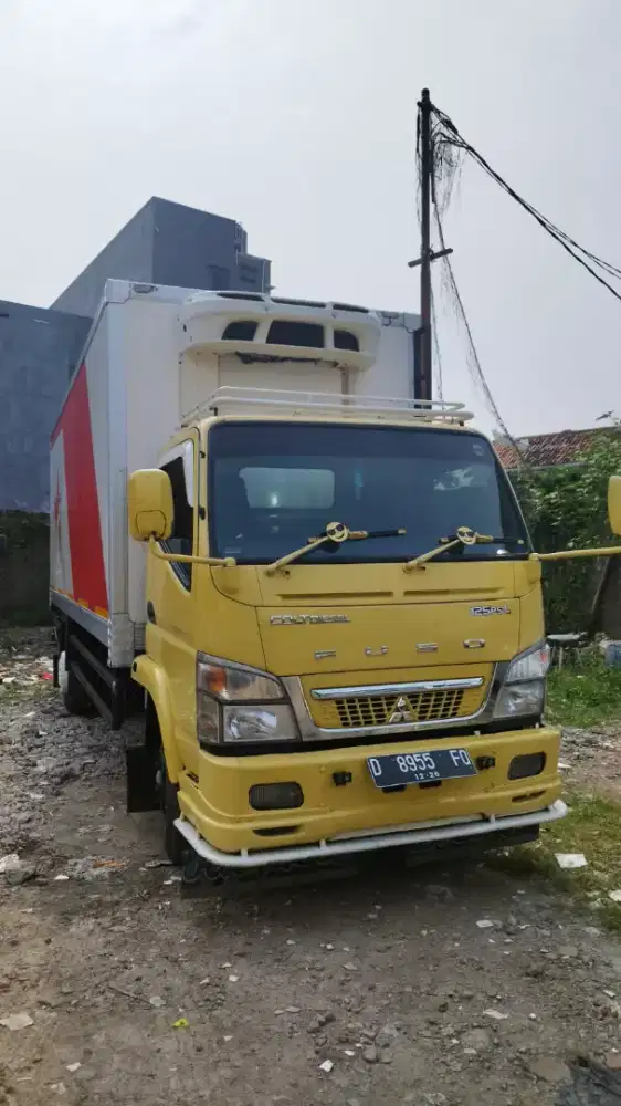 Mitsubishi FE (74)125. long box freezer tahun 2021 pendingin aktif