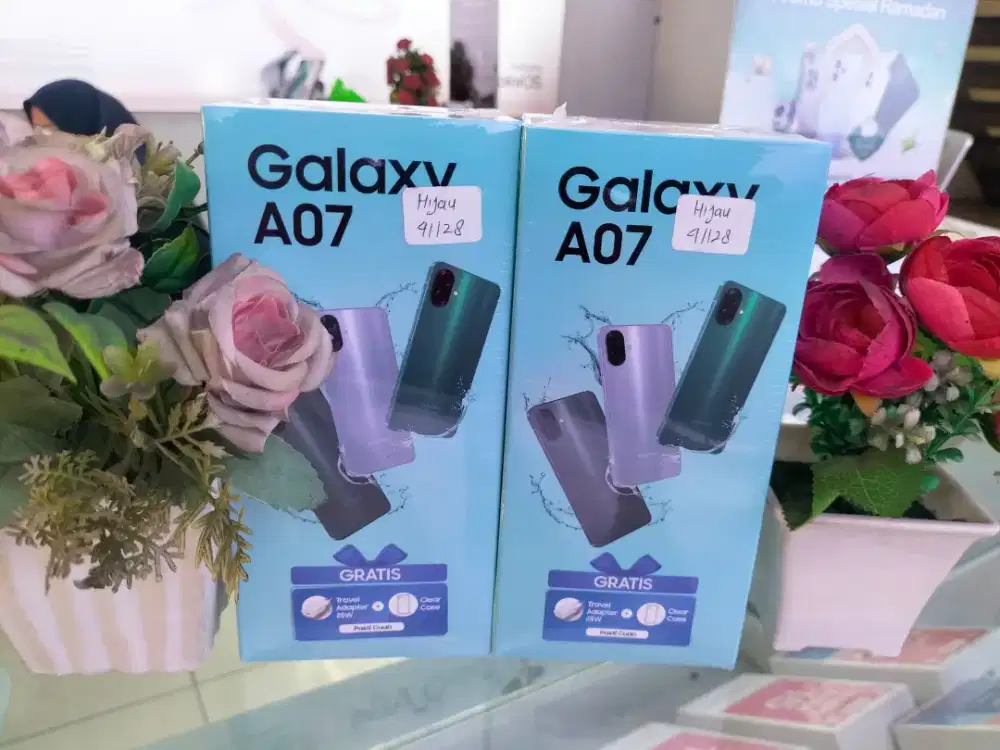 Samsung A07 series segelbox geransi resmi
