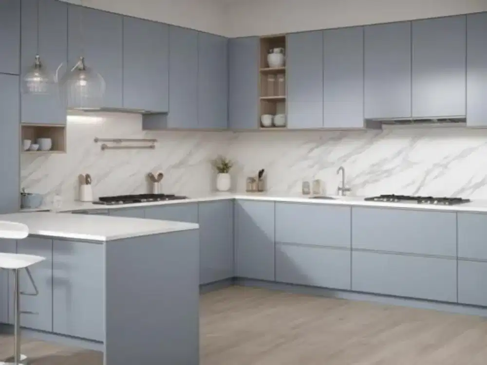 KITCHEN SET MINIMALIS WARDROBE BEDROOM SET BEDROP TV