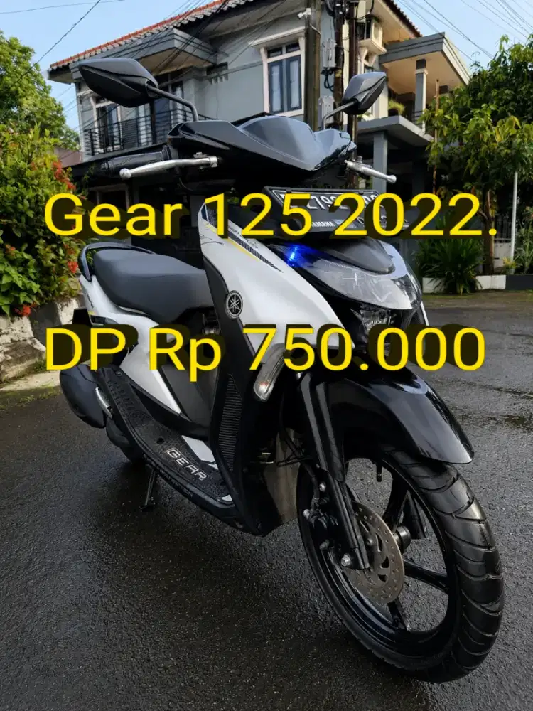 Gear 2022. Pajak ON. Mulus. Like New. Standar. BanBaru. Cash/Kredit/TT