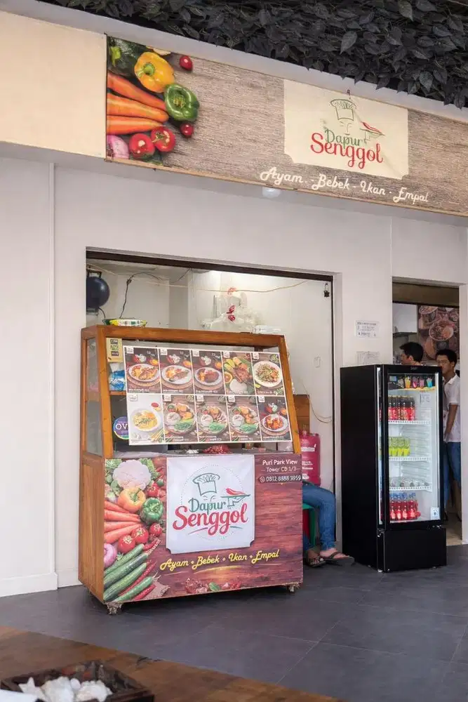 TAKE OVER USAHA KEDAI/WARUNG LENGKAP DENGAN KIOS