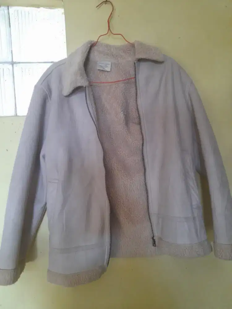 Winter jacket adamson homme beige size L