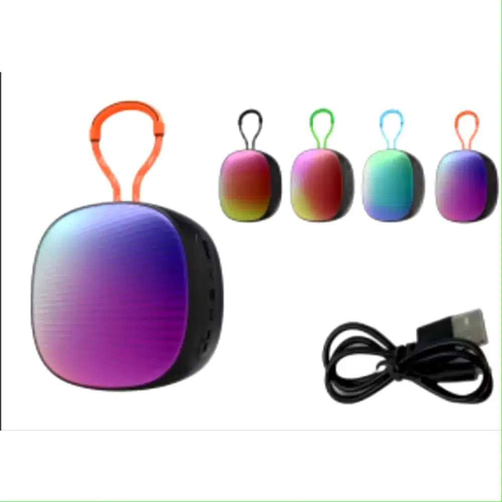 Speaker bluethoot 5.0 with light RGB, super bass radiator