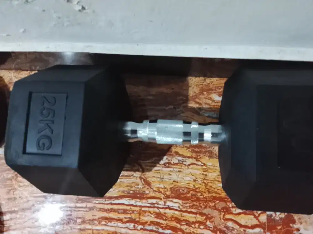 dumbel onemore 25kg like new