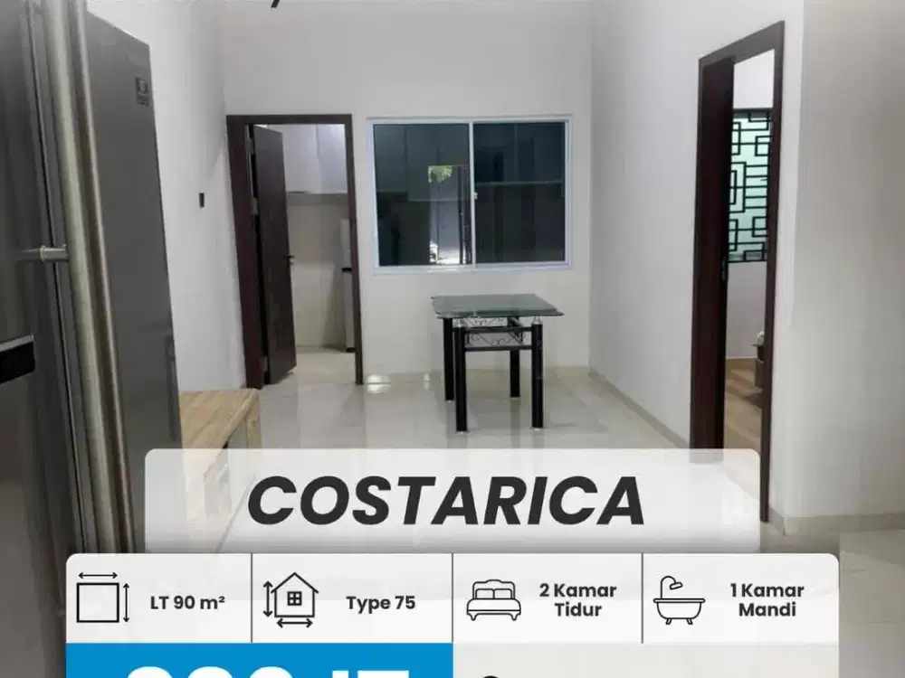 Dijual Rumah Dihunian Nyaman Komplek Costarica Batam Centre