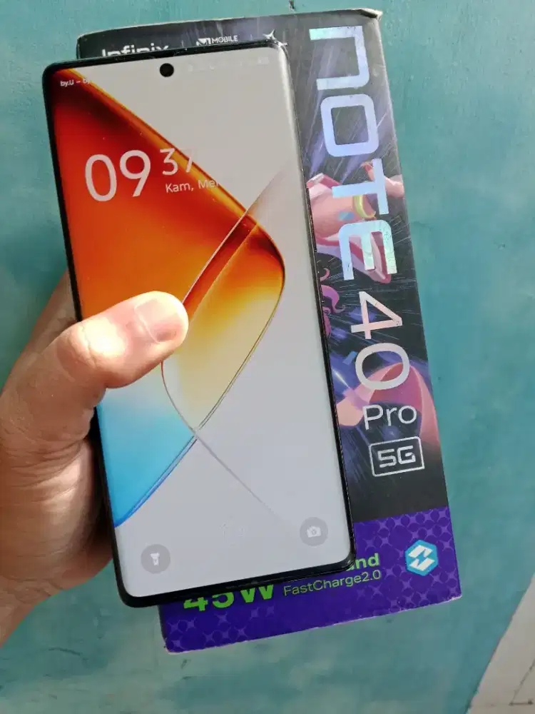 Infinix Note 40 Pro 5G 8/256 fullset nominus batre awet cakep
