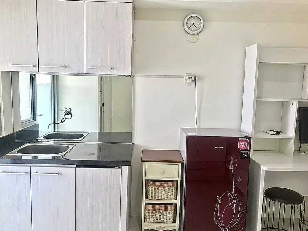 SEWA APARTEMENT EDUCITY STUDIO FURNIS LENGKAP