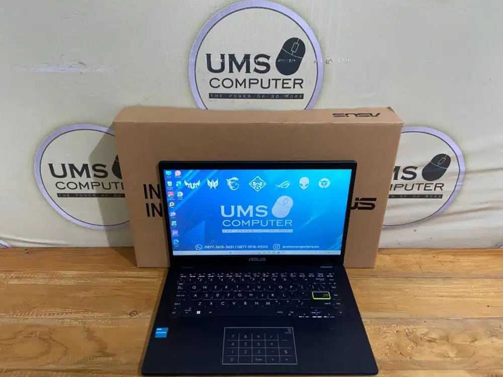 ASUS E410K Black Intel N4500 RAM 8GB SSD 512GB Intel UHD Graphics