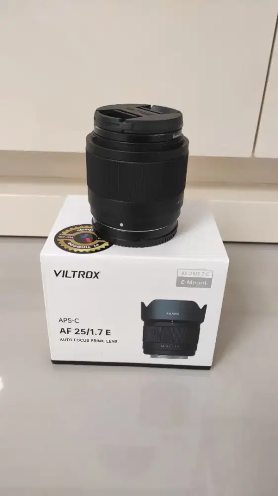 Viltrox AF 25mm F1.7 Sony E mount - Like new 1 minggu