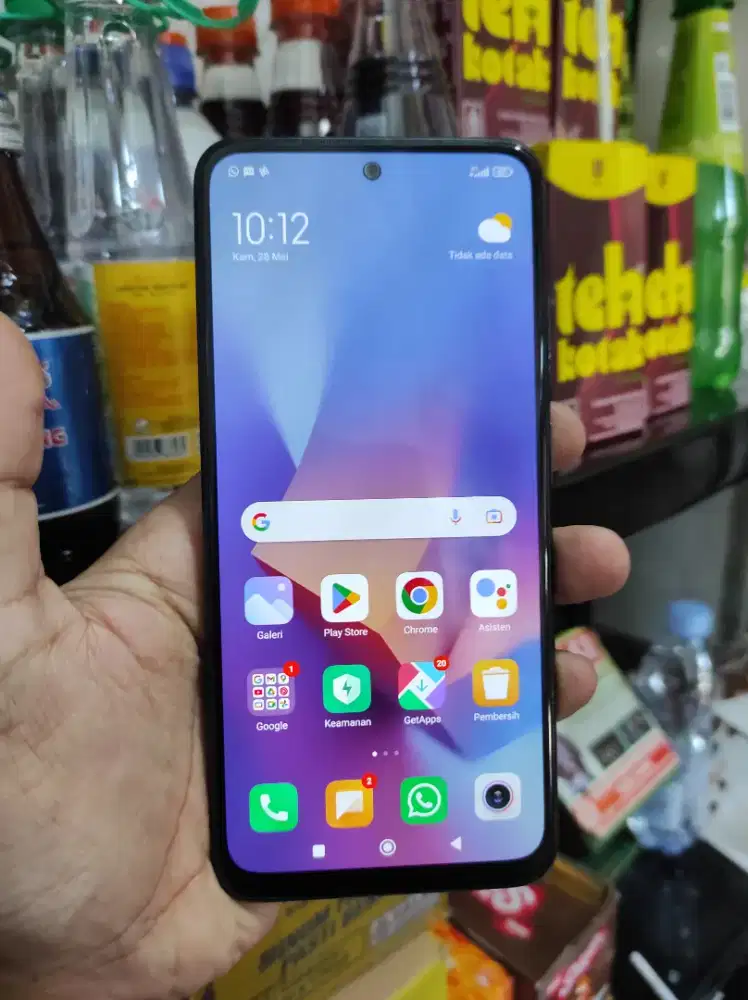 Redmi note 10s 6+1/64 hp casan mulus 85% msih original pabrik,tt cash