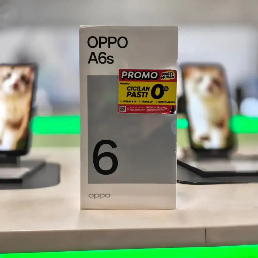 OPPO A6S SPESIAL BSA KREDIT SYARAT KTP SAJA DP 0% BUNGA 0% 