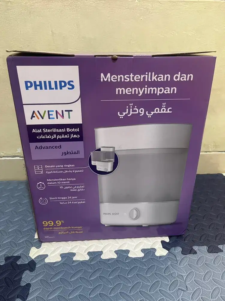 Philips Avent Advanced Sterilizer SCF291 Baru Belum Pernah Pakai