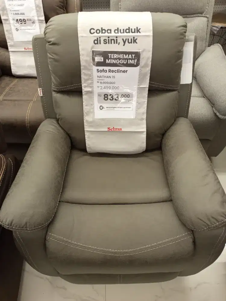 PROMO SOFA RECLINER 1SEATER