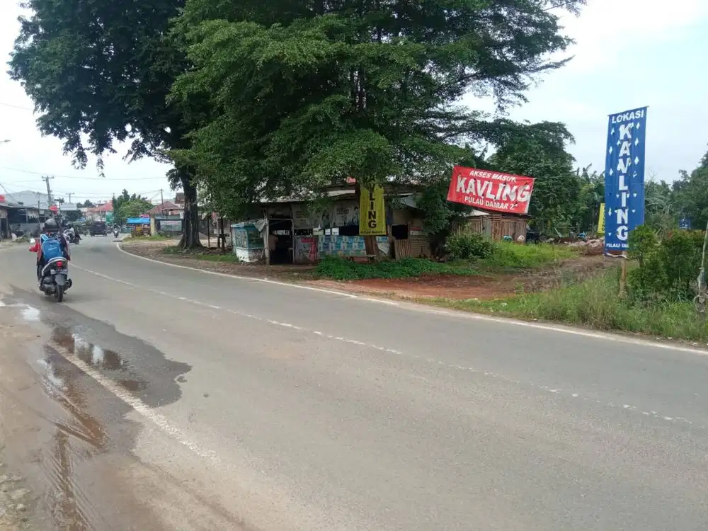 KAVLING PULAU DAMAR TANJUNG SENANG WAYKANDIS DP MURAH