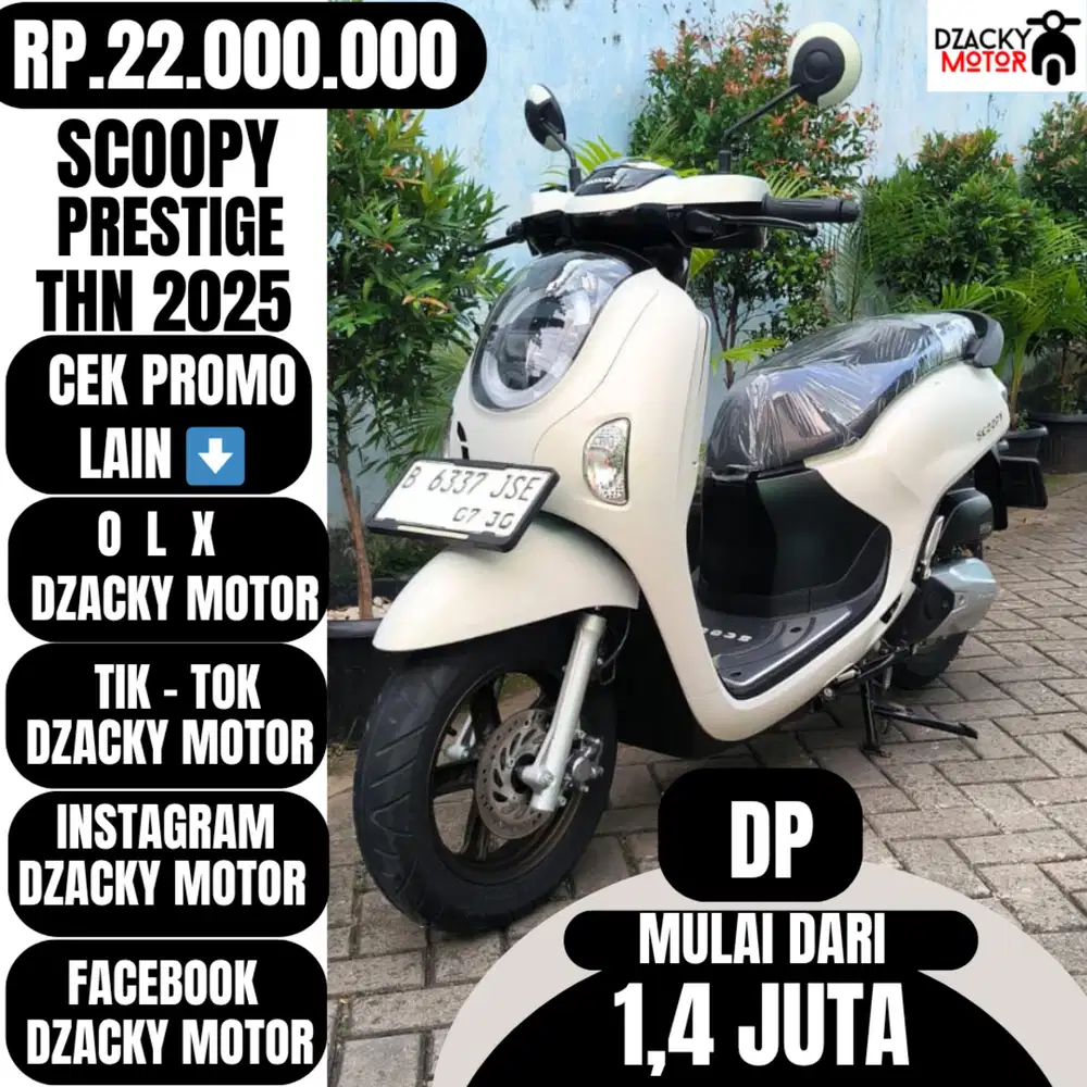 SCOOPY PRESTIGE 2025 SECOND LIKE NEW