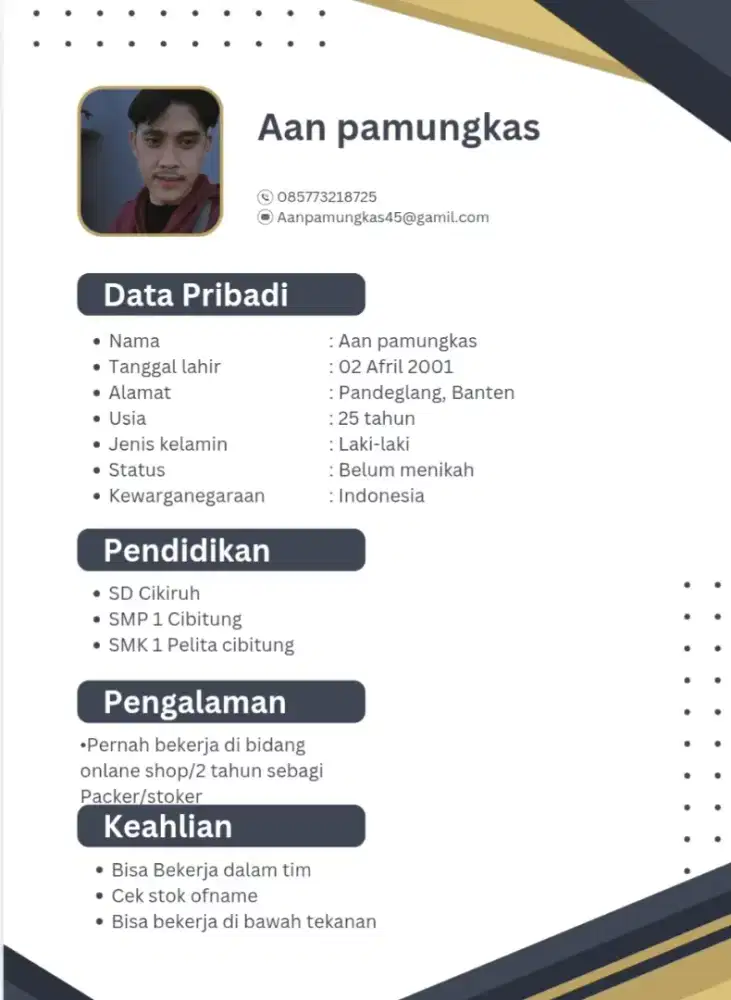 Cari loker Daerah jakarta barat