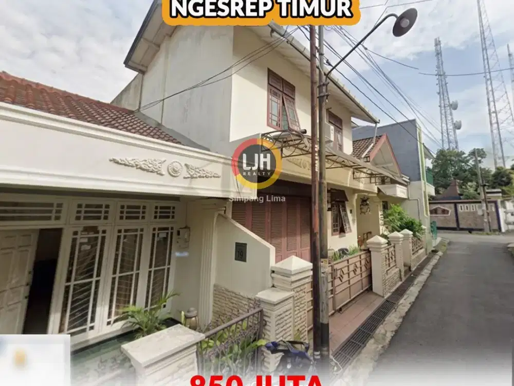 Rumah 2 Lantai Strategis Dekat UNDIP Tembalang Banyumanik Semarang