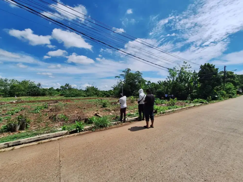 Miliki Tanah Kavling Murah di Cisauk - SHM 100Jtan - Dekat Stasiun Jatake & Tol Legok