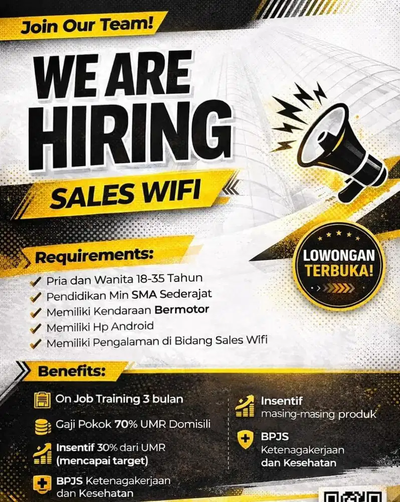 SALES CANVASING WIFI