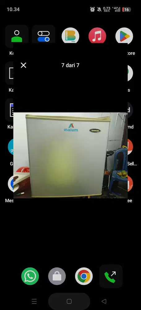 Kulkas mini sanken
