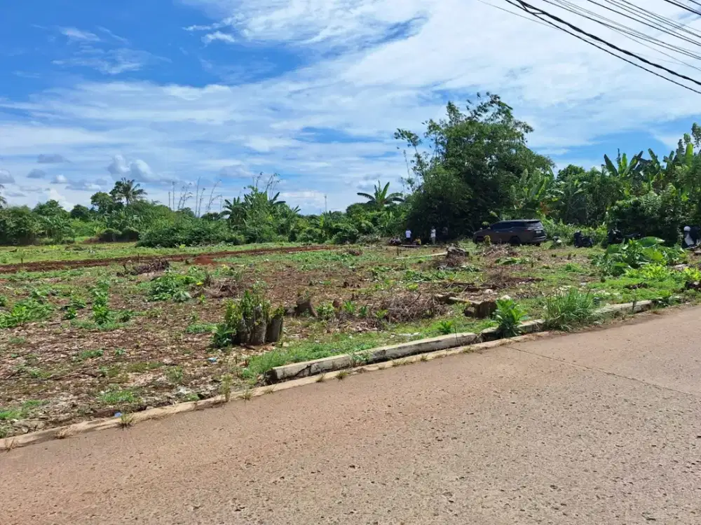 Cicil Tanah Kavling Cisauk Tanpa Bunga - SHM 100Jtan - Dekat Tol Legok & Stasiun Jatake