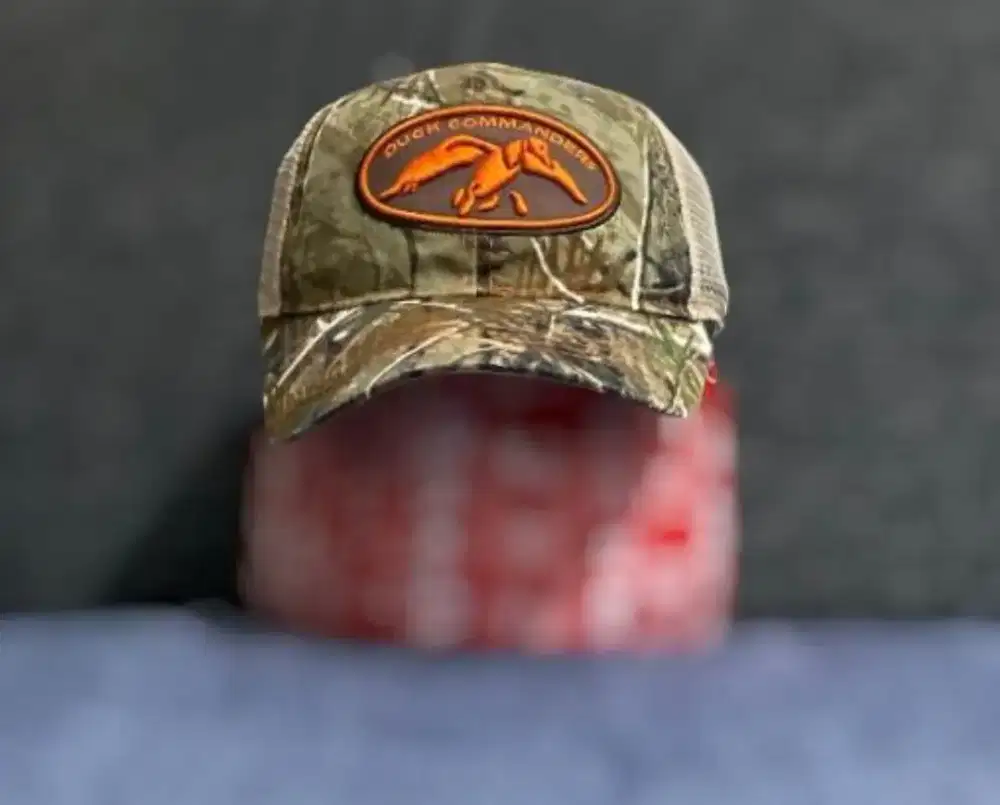 Topi realtree camo trucker duck commander second