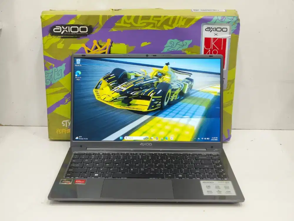 Type Laptop AXIOO HYPE 5 AMD X5-2 AMD Ryzen 5 7430U RAM 8GB/SSD 256GB