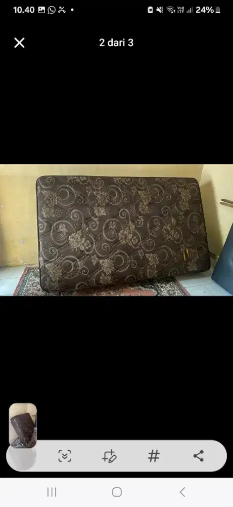 Springbed 2 badan