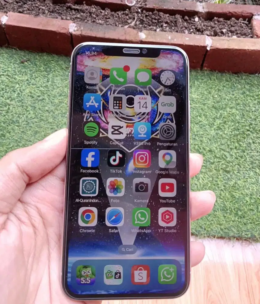 Iphone X ex inter ram 256gb fullset