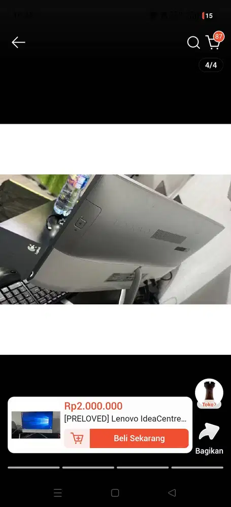 Komputer Lenovo all in one