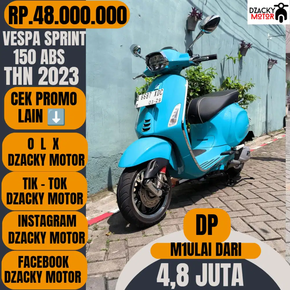 VESPA SPRINT S 150 ABS 2023 SECOND LIKE NEW