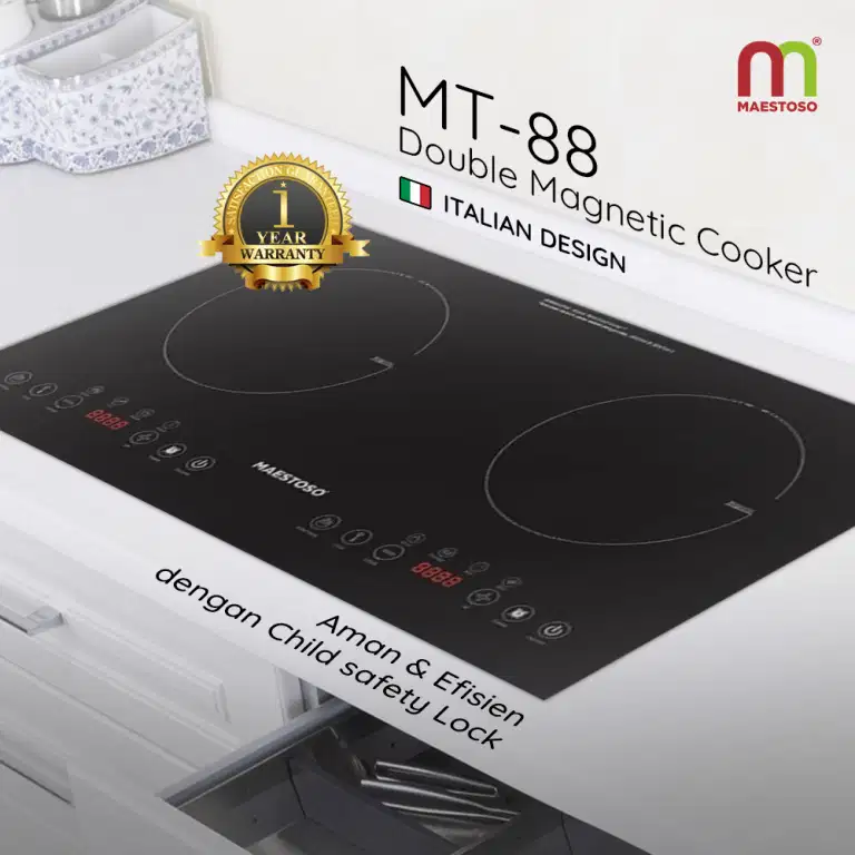 Kompor Induksi Magnetic NEW BARU PREMIUM MODENA MAESTOSO BOSCH ECOHOME