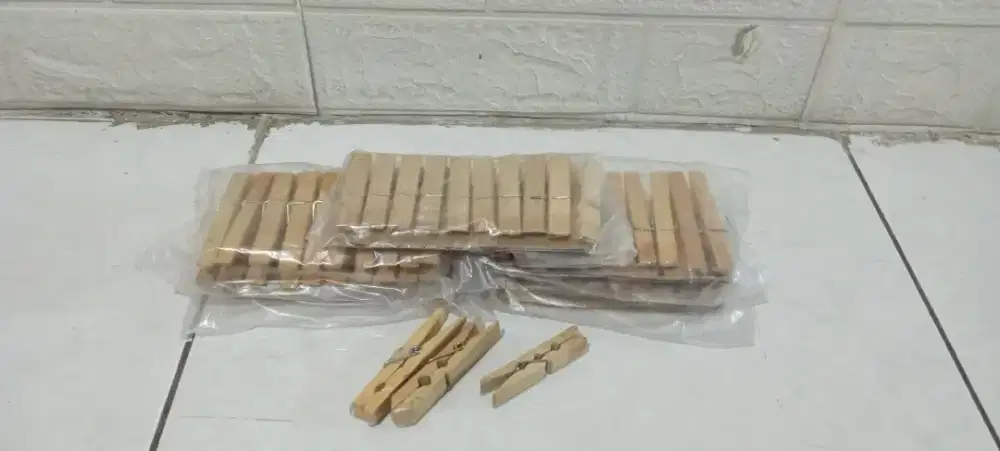Jepitan kayu jemuran