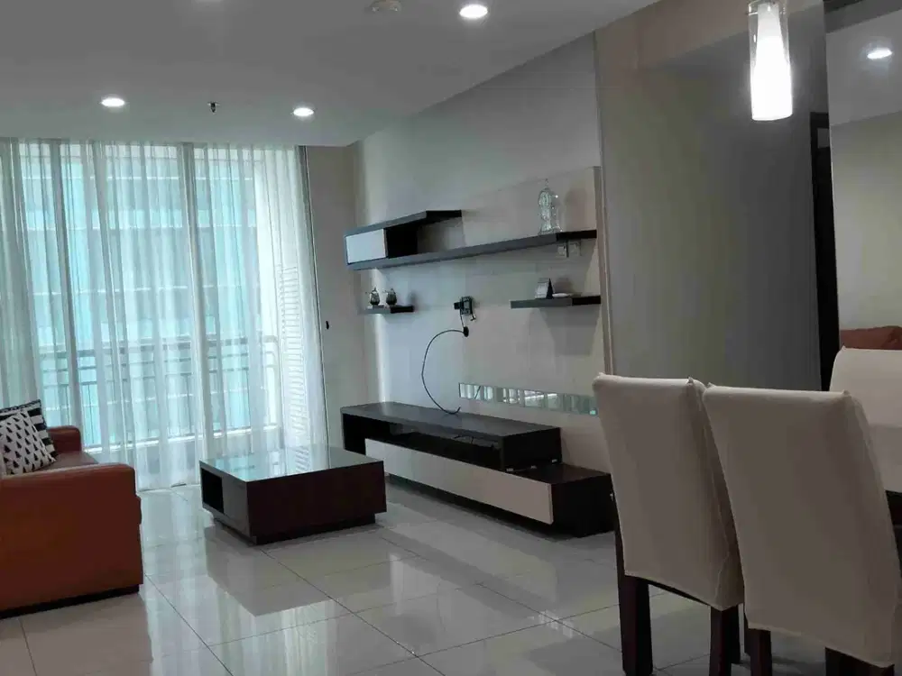 dijual apartemen central park residences tipe 2 BR kondisi furnished
