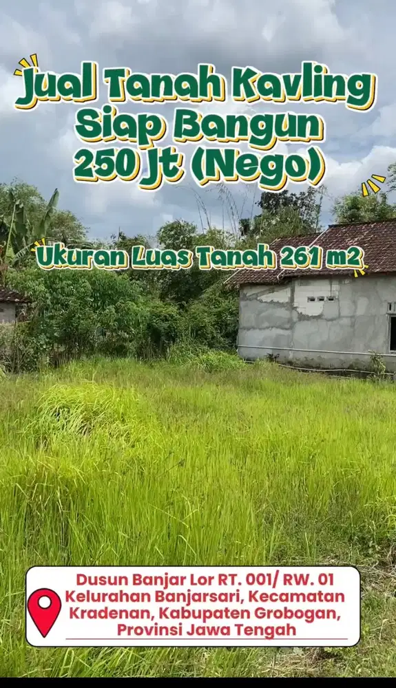 JUAL TANAH STRATEGIS – GROBOGAN