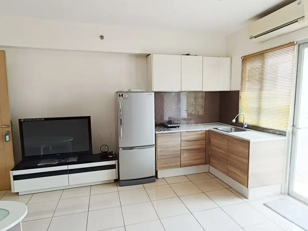 SEWA APARTEMENT EDUCITY 2 BEDROOM CORNER FURNIS LENGKAP