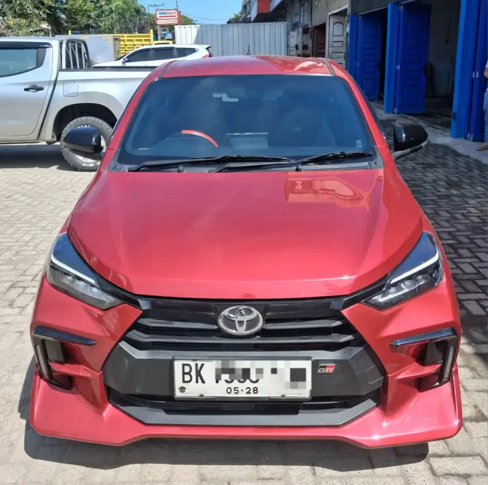 Agya GR matic 2023 Merah odo 2x.xxx