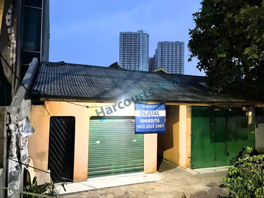 RUMAH PINGGIR JALAN RAYA COCOK UNTUK USAHA DI JUANDA BEKASI KOTA – ( AR )